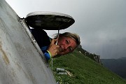 Monte Due Mani (1656 m) dalla Culmine S. Pietro il 7 giugno 2016 con...temporalone di vetta ! - FOTOGALLERY 